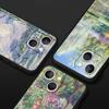 Claude Monet Impressionism Painter For iPhone 11 12 13 15 16 14 Pro Max Phone Case X XR XS 7 8 Plus SE Luxury Cover Funda
