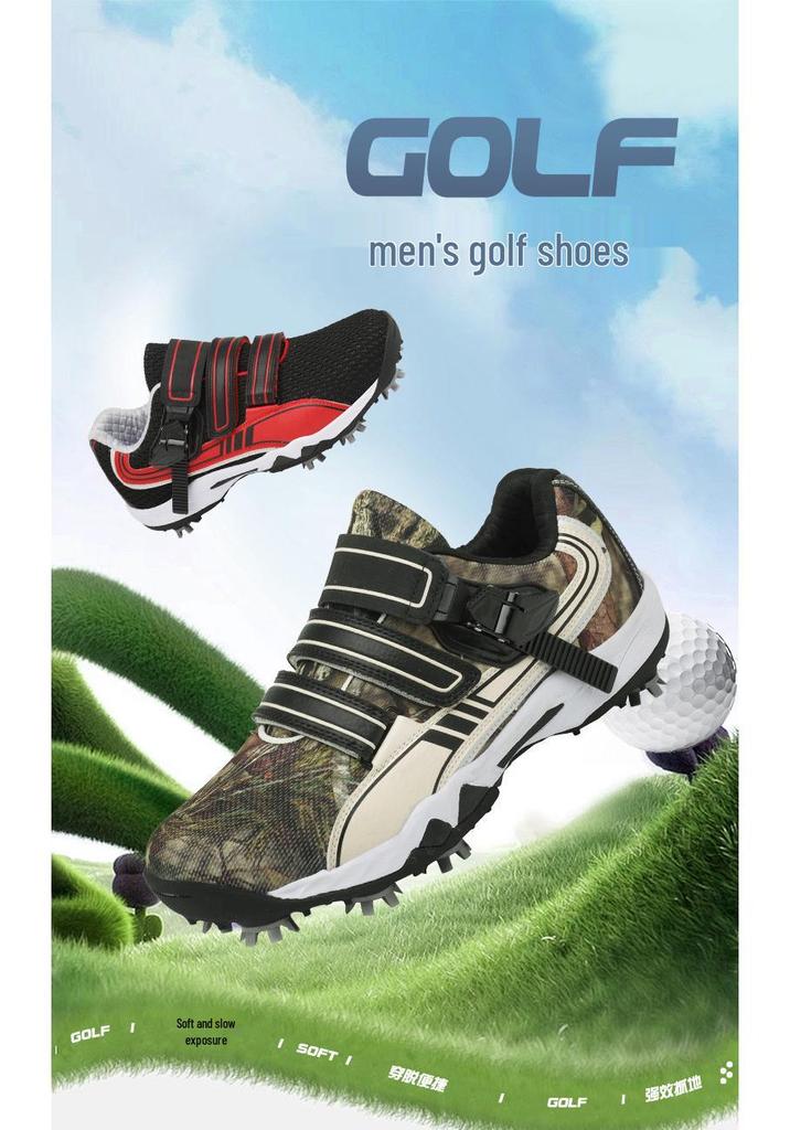 New Spike High-Soled Wear-Resistant Non-Slip Golf Training Shoes