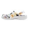 Unisex EVA Walking Clogs Art Printed Quick Dry Flexible Slip On Travel Use Beach Garden Daily Walking Leisure Sandals Beach Wear