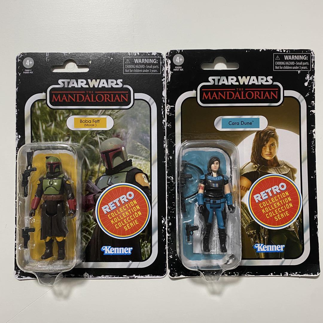 

[USED] Star Wars Retro Collection Cara Dune Boba Fett