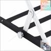 Adjustable support for the end saw. Bracket holder