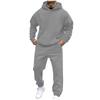 Herren Grenzüberschreitendes Herbst/Winter Mode Hoodie Set: Lässiger lockerer Langarm-Sweatshirt