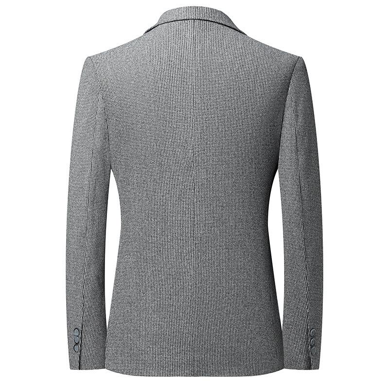 Frühling und Herbst neuer Stil mitteldicker Freizeitanzug für Herren bügelfreier trendiger Anzug im koreanischen Stil schmaler Einzelanzug