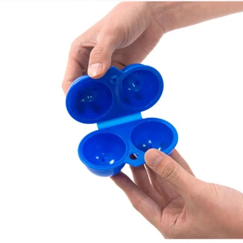 1 Pc 2/4/6 Grid Outdoor Camping Tableware Portable Camping Picnic BBQ Egg Box Container Storage Boxes Travel Kitchen Tools