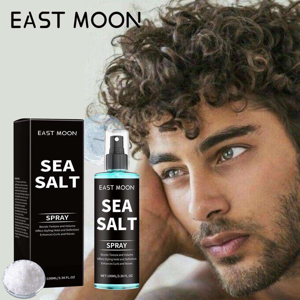 Sea Salt Hair Styling Spray Lazy Curl Defining Improving Thicken Strong Hold Non Greasy Fluffy Natural Wave Hair Nourishing Oil