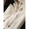 Heavy Goods Gock Zip-up Cardigan Italian Orders Men's Autumn and Winter Hood Fleece Knit sweater Outerwear