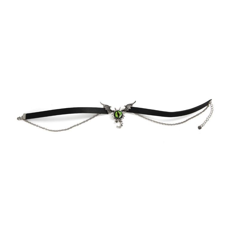 Devil's Eye Collar Sweet and Cool Collarbone Chain Necklace Fashionable and Versatile Necklace