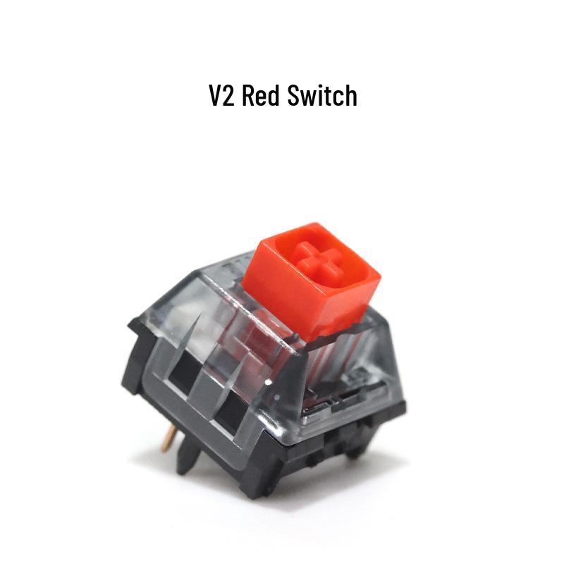 

Kailh BOX V2 White & Red Tea Linear Hot-swappable Dustproof Mechanical Keyboard Switches