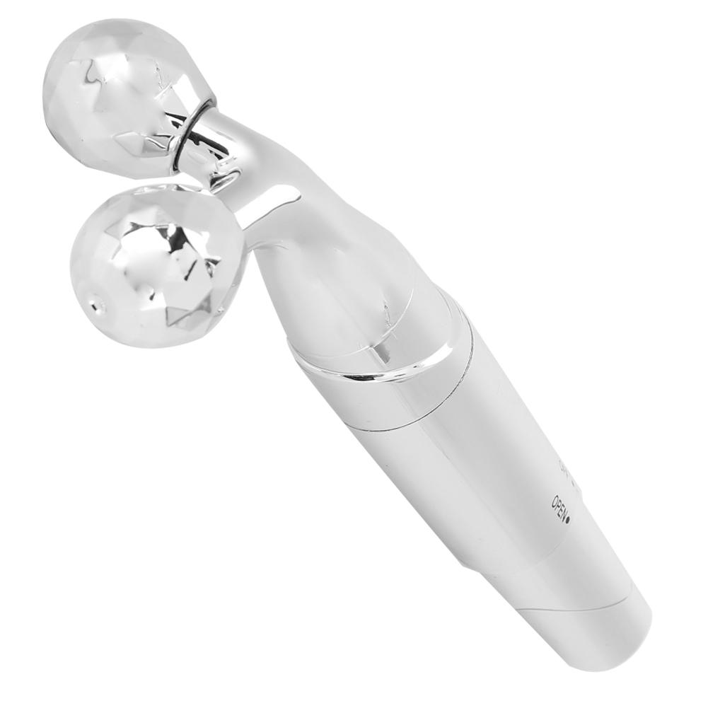 

Electric Face Roller Massager AntiWrinkle Face Slimming Massage Instrument Silver