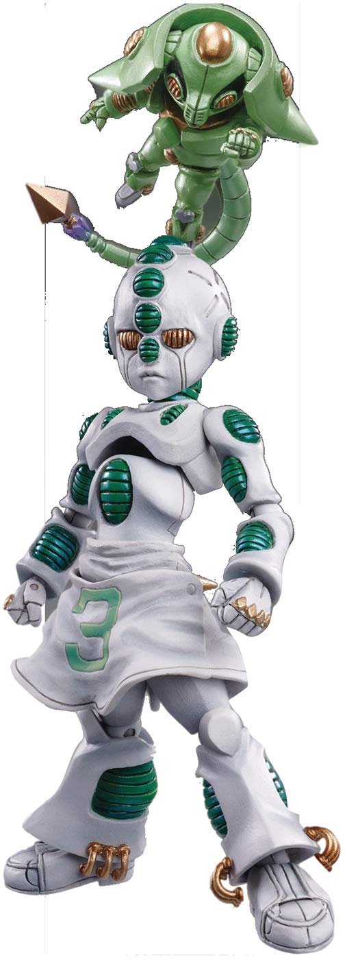 

Medicos JoJo s Bizarre Adventure Part 4: Chozo Kado Act 2 & Act 3 Super Action Statue Figure, Multicolor