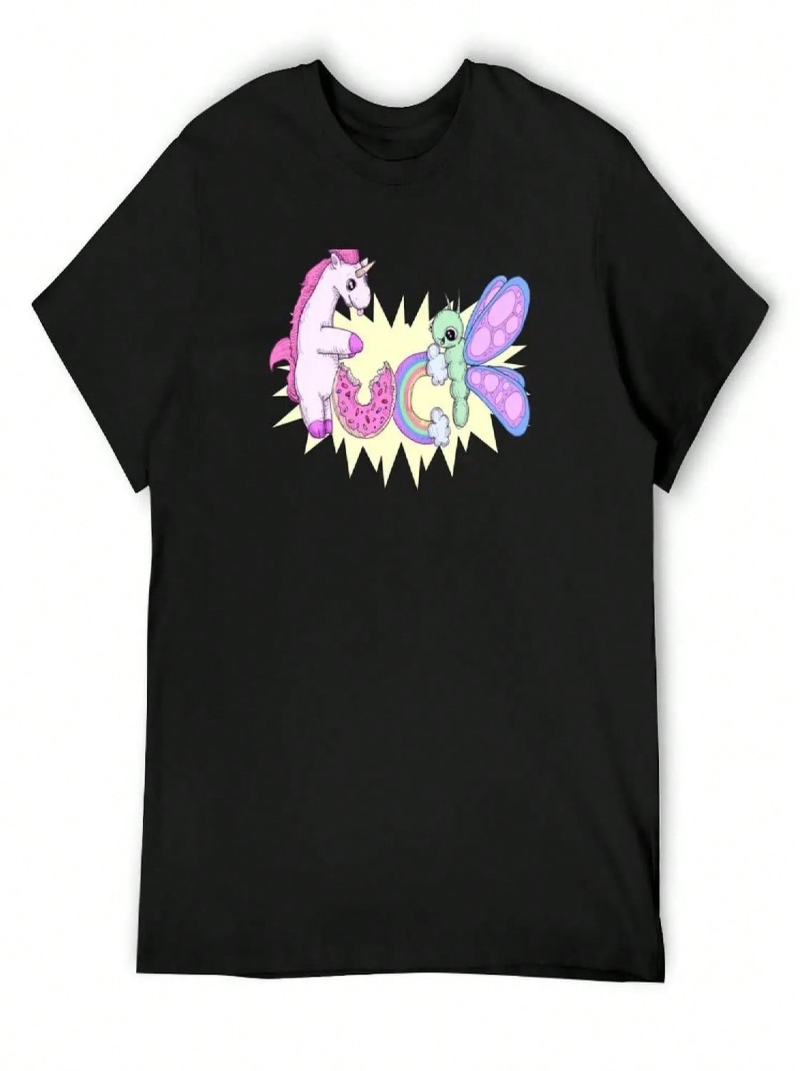 Majestic AF T-Shirt Essential T Shirt Blacks Graphic T Shirts Street Wear Luxury Clothes unisex S разноцветный