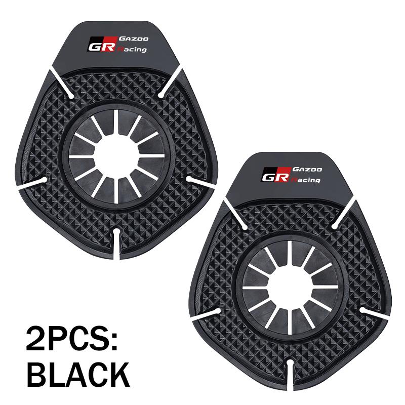 Car Silicone Dust Cover Wiper Hole Protection Auto Accessories For Toyota Gazoo Racing TRD Corolla Yaris Chr Auris Rav4 Prado
