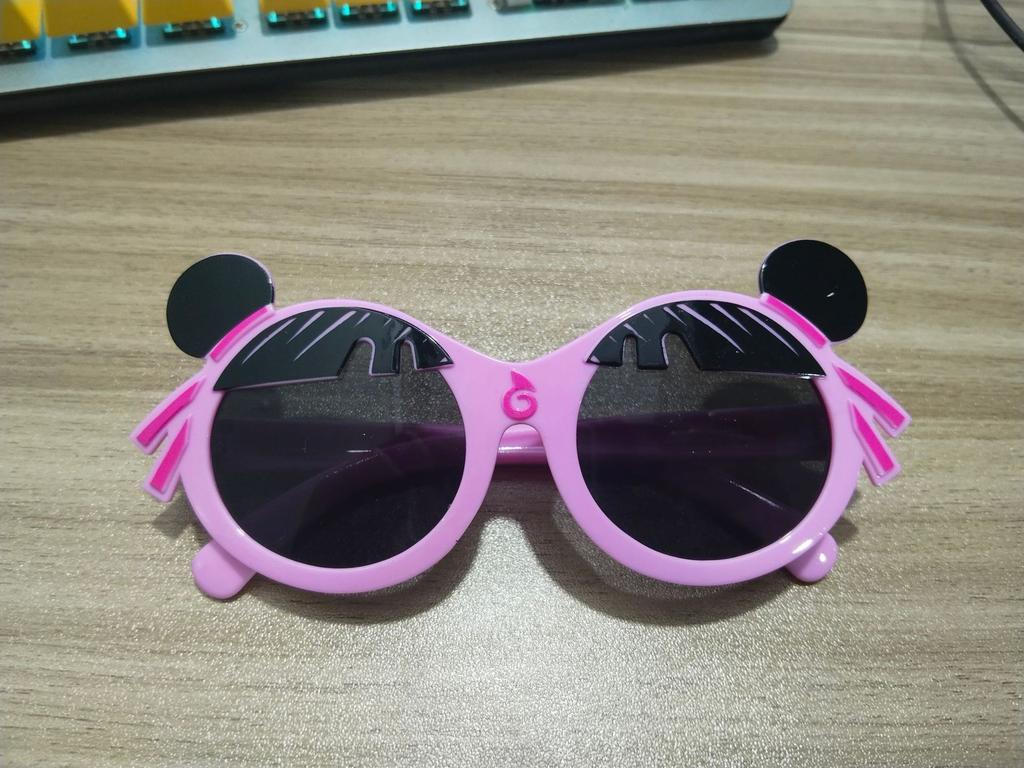 Children'S Nezha Cos Glasses, Silicone Sunglasses, Sunglasses, Baby Magic Child, Haunting Cartoon, Uv Protection, Boys And Girls