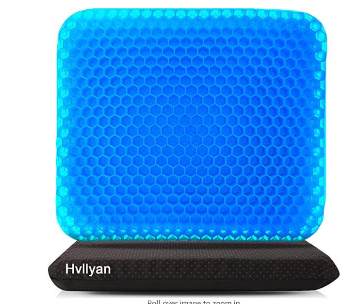 Breathable Gel Honeycomb Seat Cushion - Universal Cool Pad for Car & Chair
