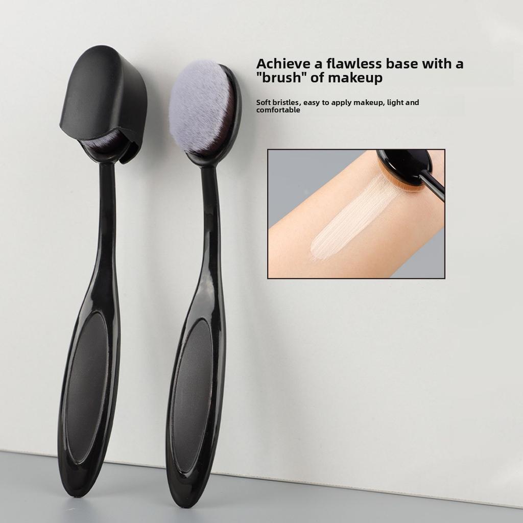 No. 4 toothbrush, makeup brush BB cream, foundation brush, bendable, no powder, no trace base makeup, beauty tool