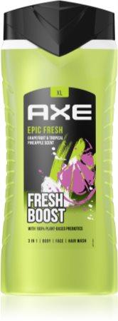 

face, body and hair shower gel TU прозрачный