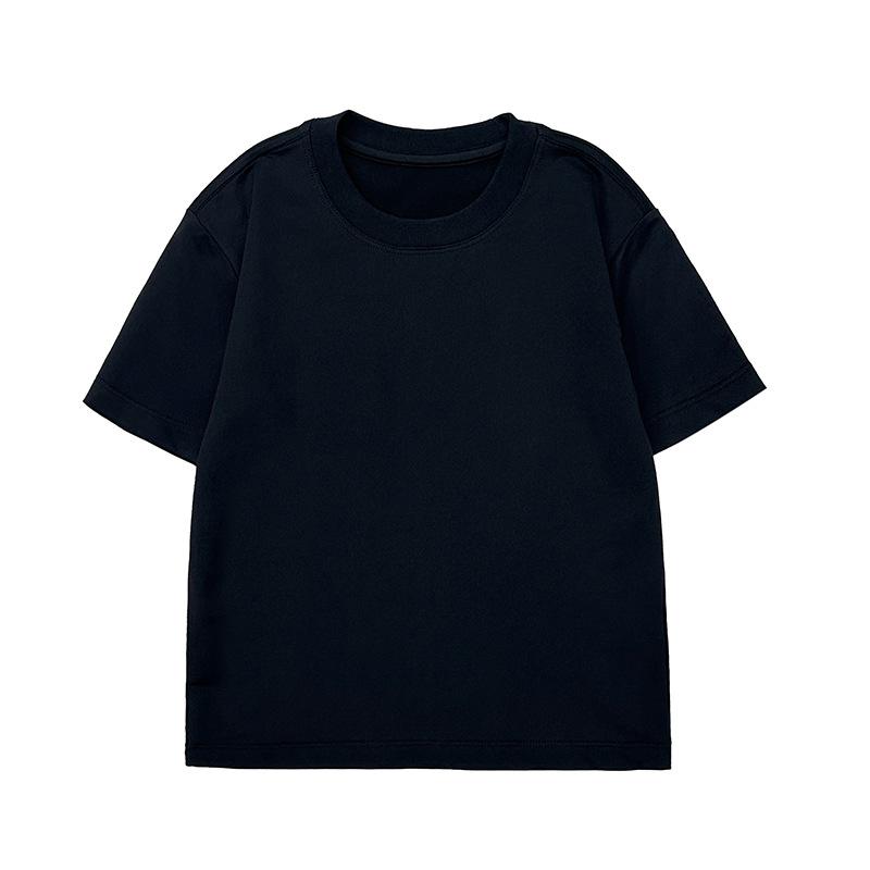 230g Kids' Cool-Feel UV-Protective Quick-Dry Moisture-Wicking Round Neck Tee
