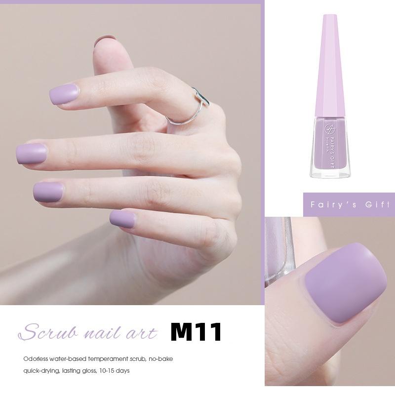 New Water-based Matte Nail Polish Matte Matte Non-tearable No-bake Quick-drying Long-lasting Nail Polish