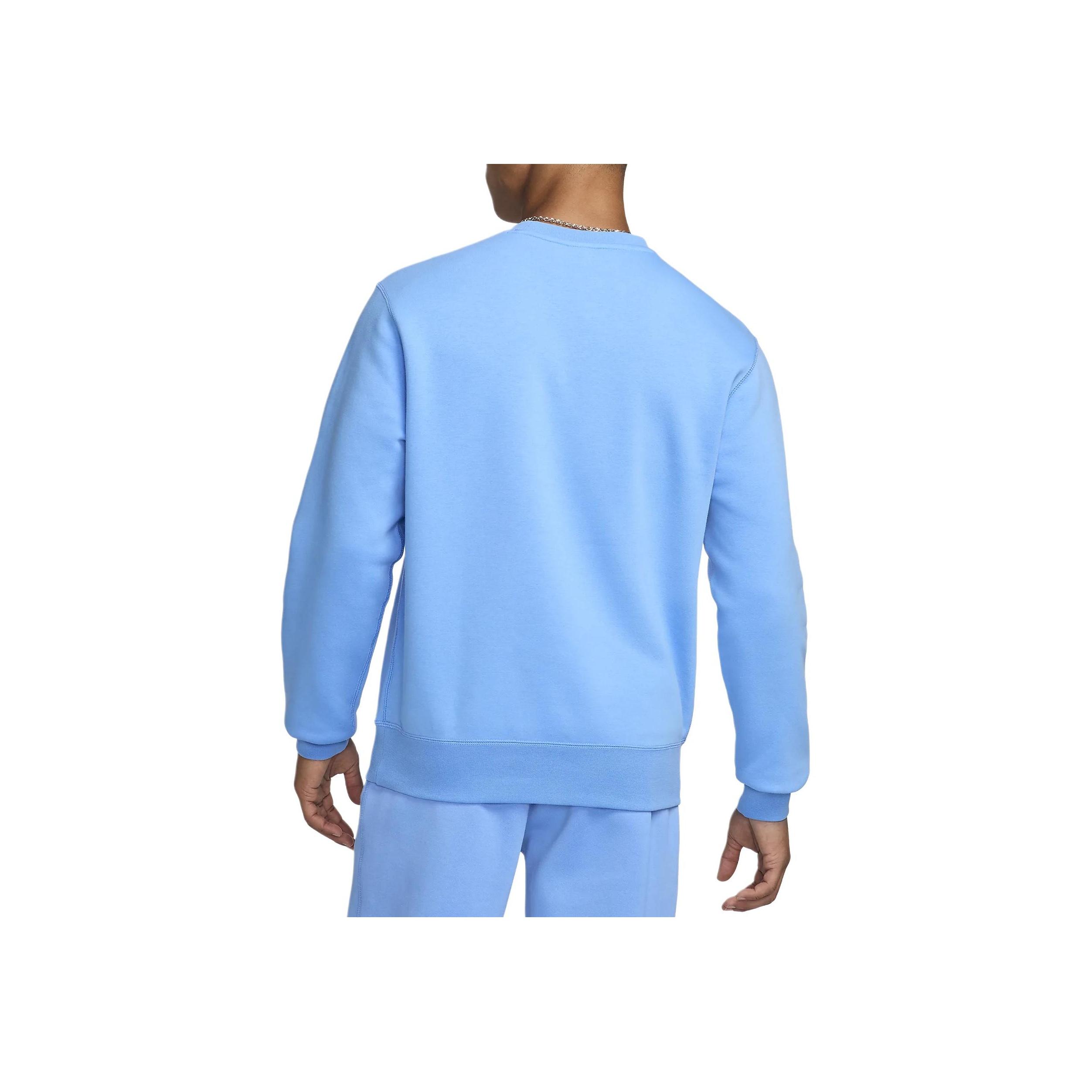 

New Nike Club Fleece Men s Crew FZ0812-412 3XL