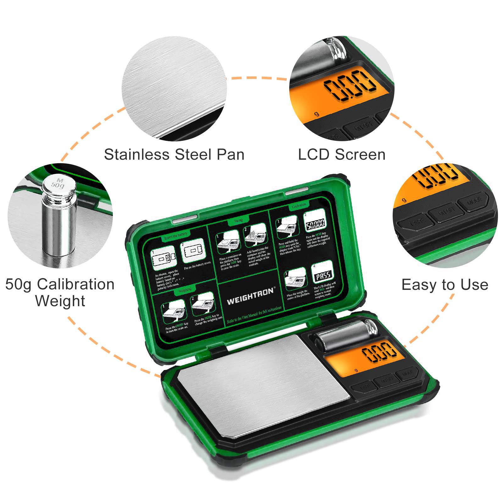 

Граммовые весы, 200 г/0,01 г Цифровые карманные весы с 6 единицами измерения, Маленькие весы, Функция тарирования и ЖК-дисплей, Ювелирные весы, Мини-весы