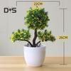 Bonsai Artificial Simulat Birou Decor Plastic Oaspeți Salutare Pin Plantă în ghiveci