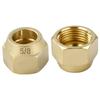 Nowe mosiężne nakrętki rozszerzane 1/4" 3/8" 1/2" 5/16" 1/8" 3/4" Pogrubione nakrętki rozszerzane Złączki do rur rozszerzanych