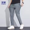 ROMON Men's Ice Silk Casual Long Pants KZ0206
