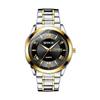 Brand 1807 Men's Automatic Double Calendar Luminous Waterproof Wristwatch – Casual Business Style