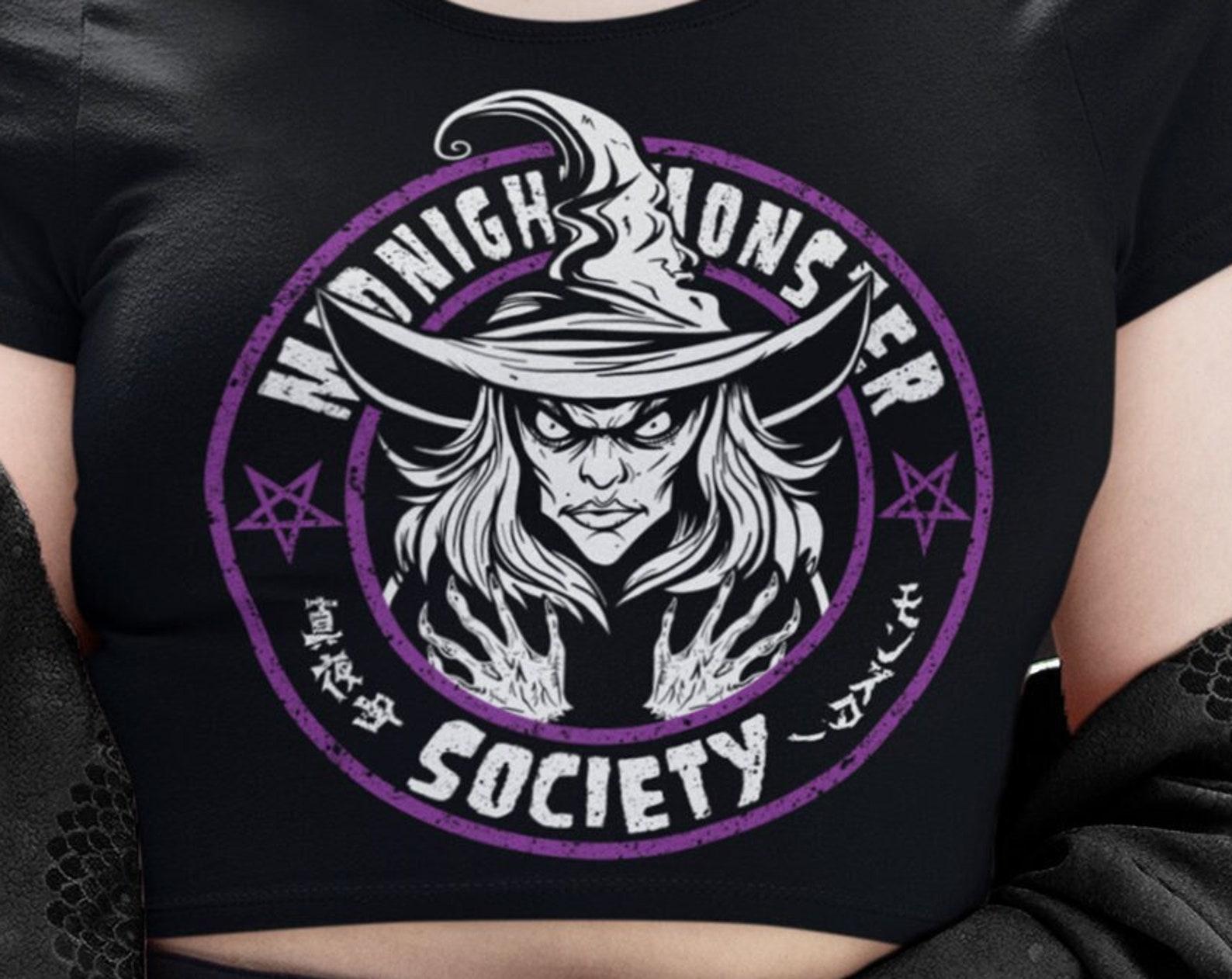 Midnight Monster Society, Witch Fiend Crop Top S