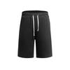 Men's Casual Crinkle Twill Shorts for Summer, Knee-Length Bermuda