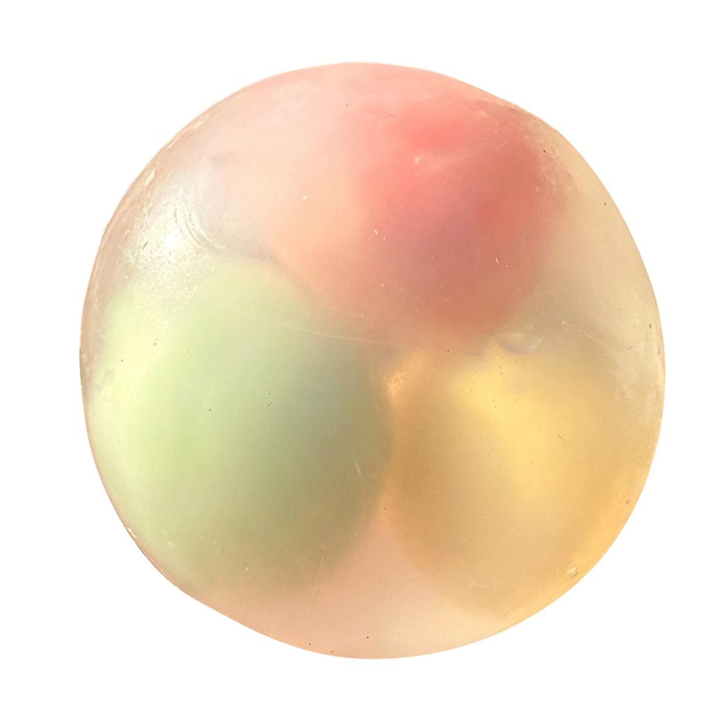 Sensory Stress Ball 20ml Transparent Soft Toy for Hand Exercise and Relaxation for Home Office School Use