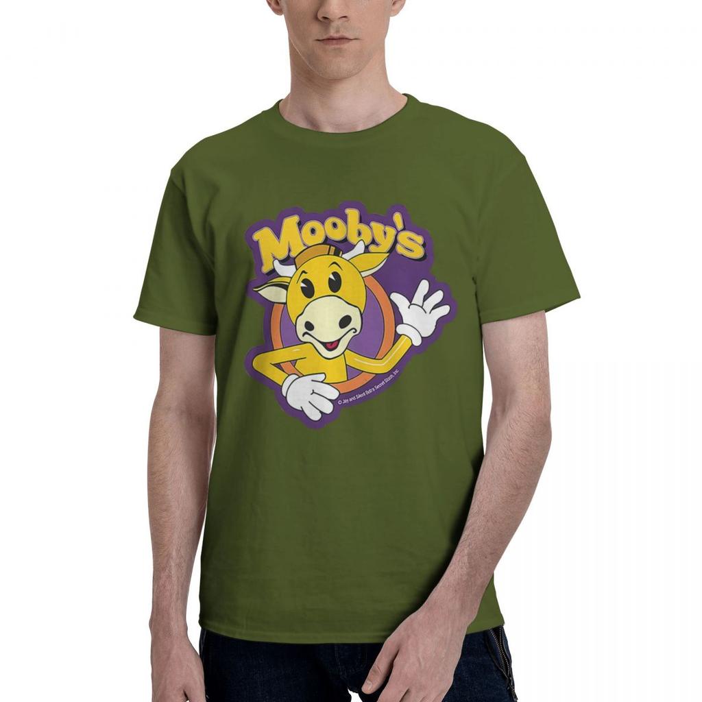 Jay And Silent Bob MoobyS 100 Cotton Casual Breathable Confortable Kawaii Football Shirts 2025 Men Clothes