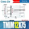 Triple-Rod Cylinder with Guide Bracket and Buffer TMICL/TMICM 12/16/20/25-50/75/100