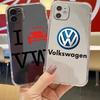 V-VW V-Volksw-agens Cars Logo Phone Case for Samsung Galaxy S25 S24 Ultra S23 FE S22 S23 S20 Plus S21 S20 FE Note 20 10 Cover