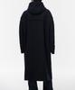Musinsa Standard Wool Blend Extra Oversized Duffle Coat [Navy]