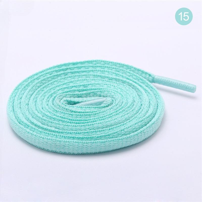 Fashion Multi Color Durable Non Fading Round Shoelace Black White Dirt Resistant Versatile Shoelaces Half Round Shoe Accessories