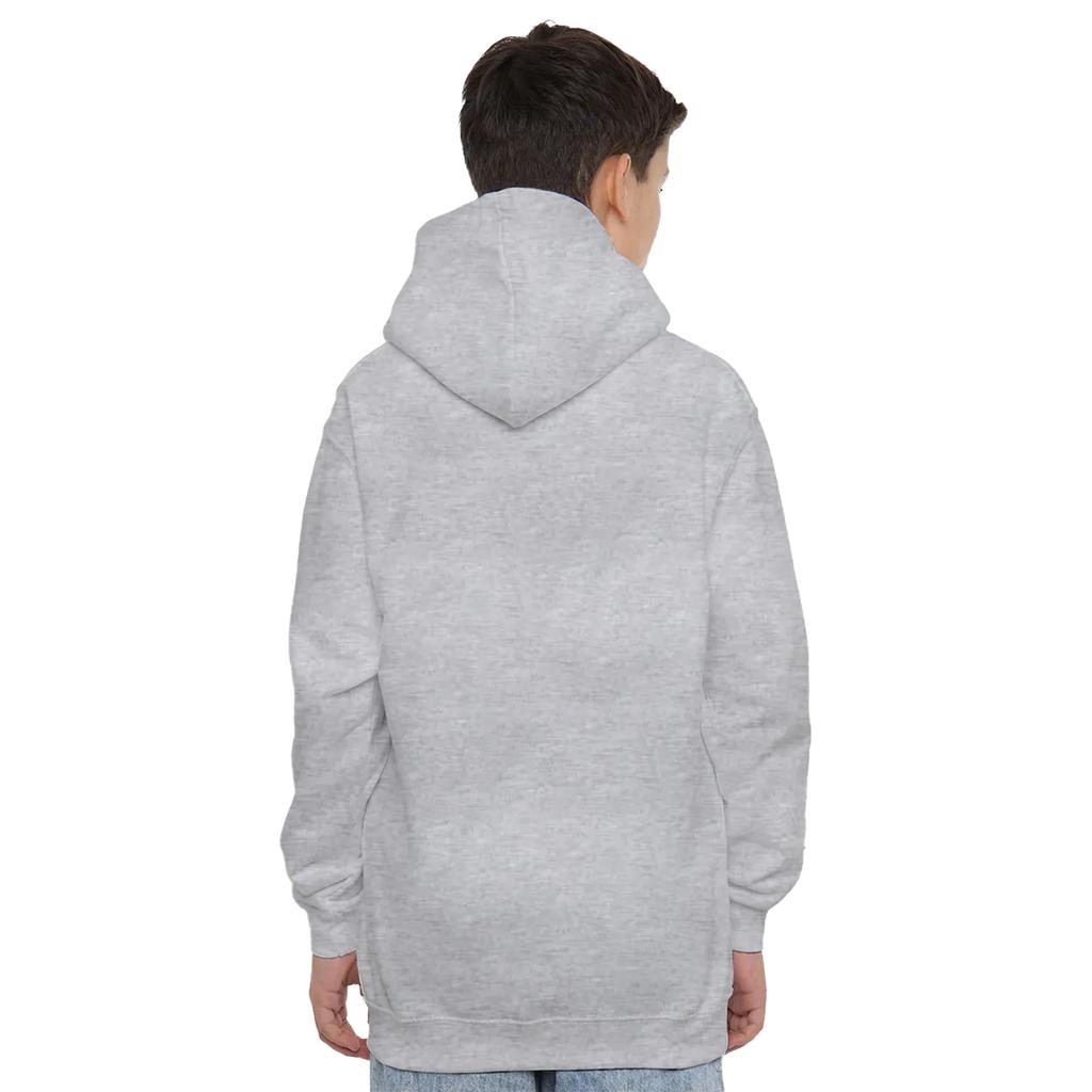 Captain America Childrens/Kids Stencil Heather Pull Over Hoodie