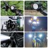 Motorcycle Fog 90W Auxiliary 9 High Long Shock Set of 2 X-STYLE Lights, LED, Compact, Waterproof, Headlight, Light, 12V/24V, LEDs, Brightness, Life,