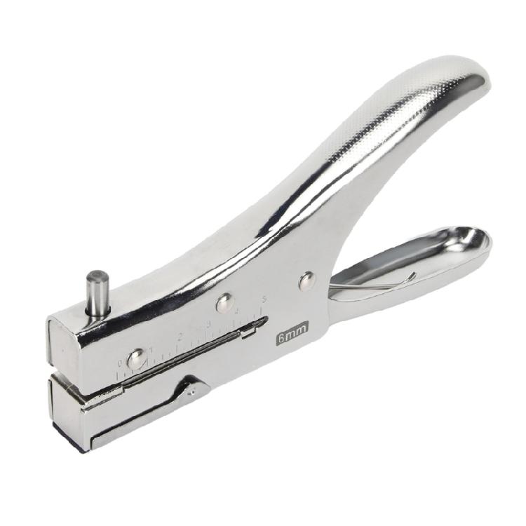 

3mm 6mm Hole Puncher Easy to Store Round Hole Hand Tool Single Hole Puncher with Comfortable Handle