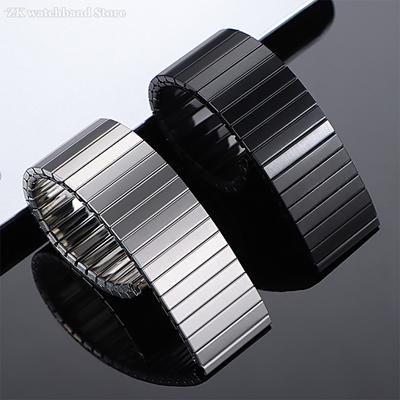 Elastisches Metall-Uhrenarmband für Swatch Uhrenarmband 18/20/22mm Dehnbares Edelstahl-Uhrenarmband Herren Damen Armband Zubehör