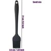 2 Pieces 21 Cm Silicone Baking Brush Basting Pastry Brush Grill Brush Pastry Cooking Brush Oil Baking Brushes Heat Resistant Kitchen Brush Suitable Fo