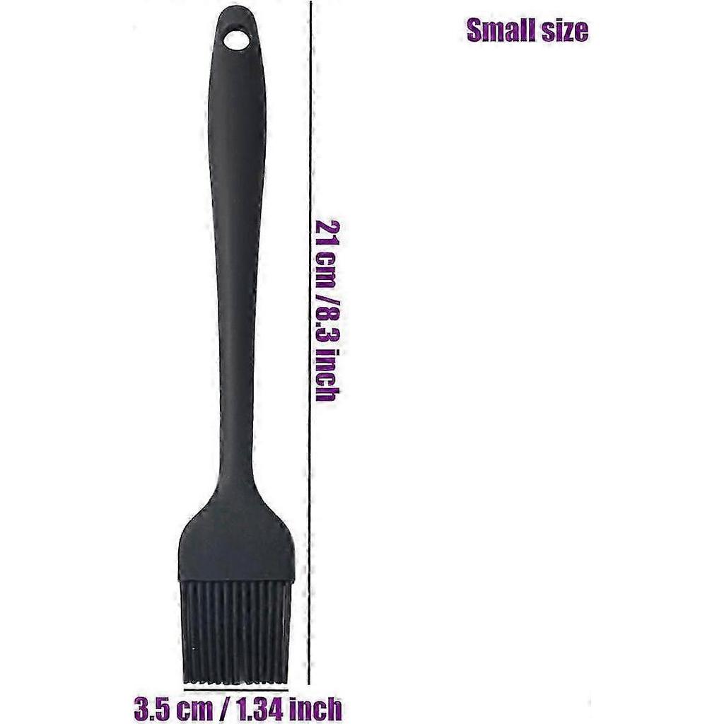 2 Pieces 21 Cm Silicone Baking Brush Basting Pastry Brush Grill Brush Pastry Cooking Brush Oil Baking Brushes Heat Resistant Kitchen Brush Suitable Fo