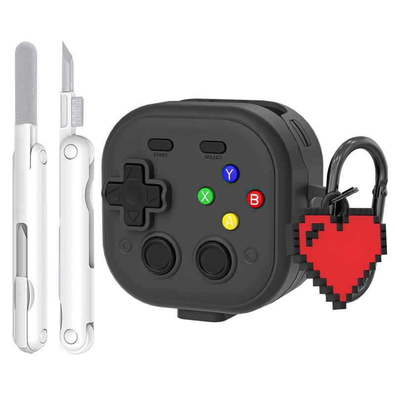 Voor Samsung Galaxy Buds 4 Bluetooth headset Retro gameconsole Oordopjes Covers Voor Samsung Galaxy Buds 4 Pro Reinigingspen Hoesje Galaxy Buds 4