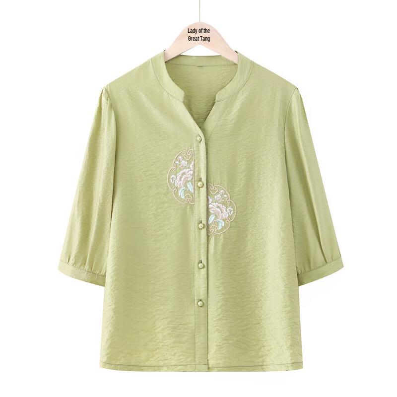 Elderly Women's Casual Autumn Blouse