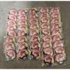 Used Colorful Peach Pupipa Uri Can Badges 43 Pieces
