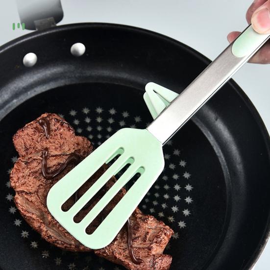 Stainless Steel Food Tongs Non-Slip Ergonomic Kitchen Tongs for BBQ Salad Pasta Heat-Resistant Dishwasher Safe Essential Cooking Utensil