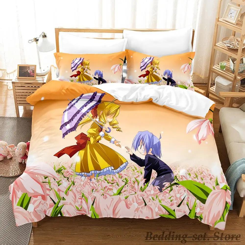 Hayate the Combat Butler Bedding Set Single Twin Full Queen King Size Bed Set Adult Kid Bedroom Duvetcover Sets Anime Bed