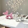 Disco Dog Ornament, Maximalist Balloon Dog Statue for Dog Mom & Dog Dad, Aesthetic Disco Ball Decor, Preppy Apartment Home Decor, Cute Room Decor &