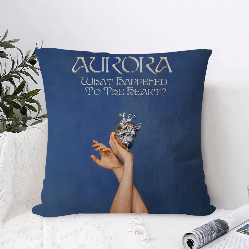 Album A-Aurora Singer Pillow Case Ultra Soft Skin Friendly Fabric Cloud Like Comfort & Concealed Zipper
