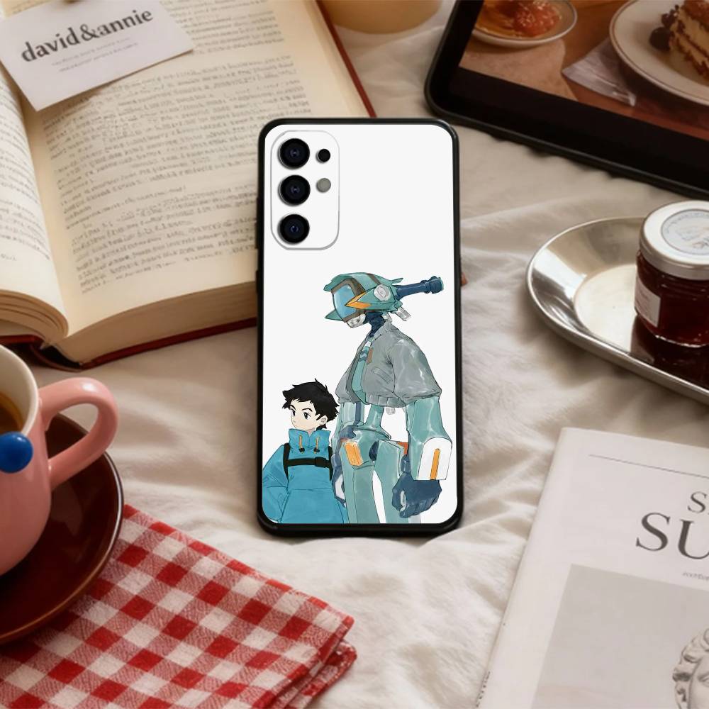 P-Psychedelic F-FLCL   Phone Case For Samsung S 25,24,23,22,30,21,10,9,Ultra,Plus,Lite,FE,4,5 G Soft Black Case
